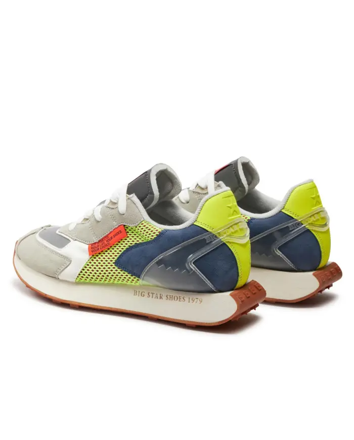 Big Star Męskie Sneakersy Big Jac NN174344 Szary | Sklep Monotox