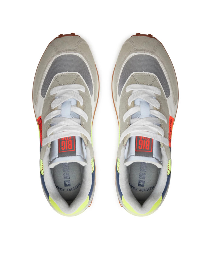 Big Star Męskie Sneakersy Big Jac NN174344 Szary | Sklep Monotox
