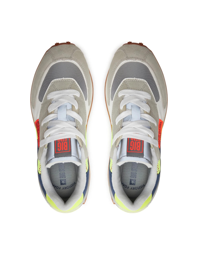 Big Star Męskie Sneakersy Big Jac NN174344 Szary | Sklep Monotox