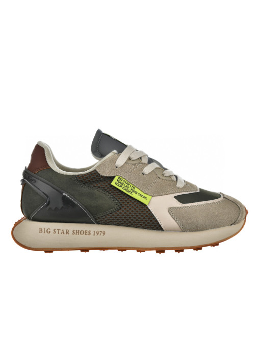 Big Star Męskie Sneakersy Big Jac NN174345 Brązowy | Sklep Monotox