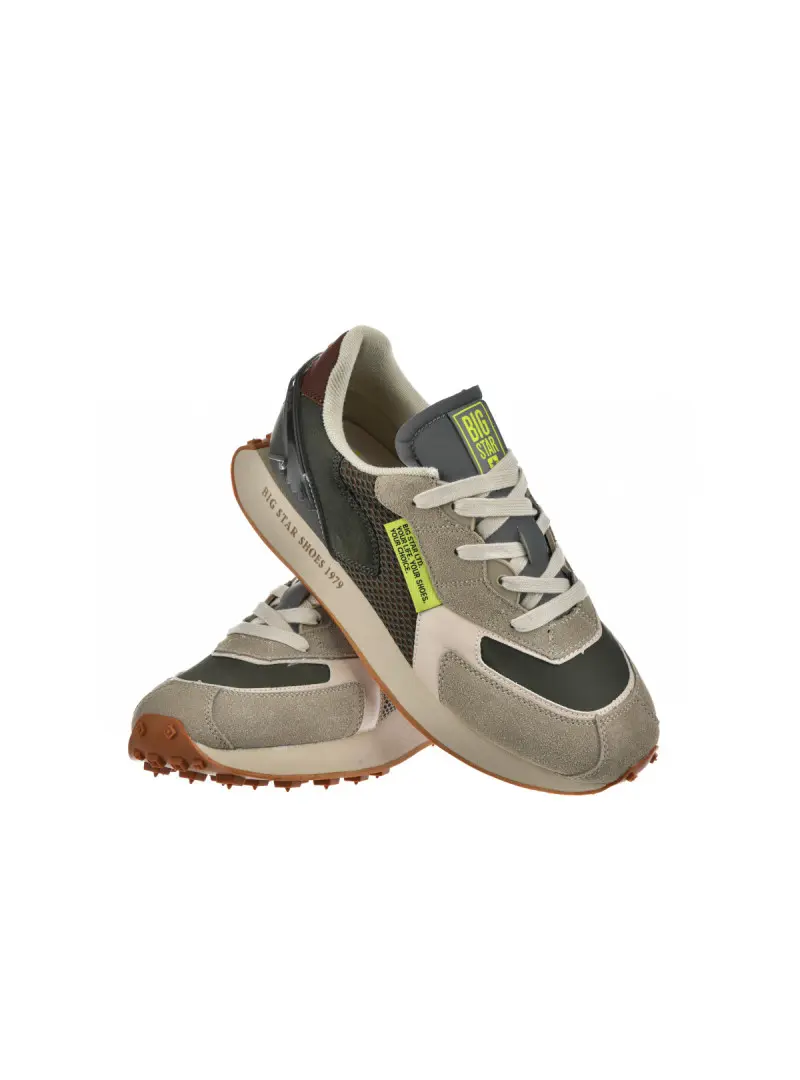 Big Star Męskie Sneakersy Big Jac NN174345 Brązowy | Sklep Monotox