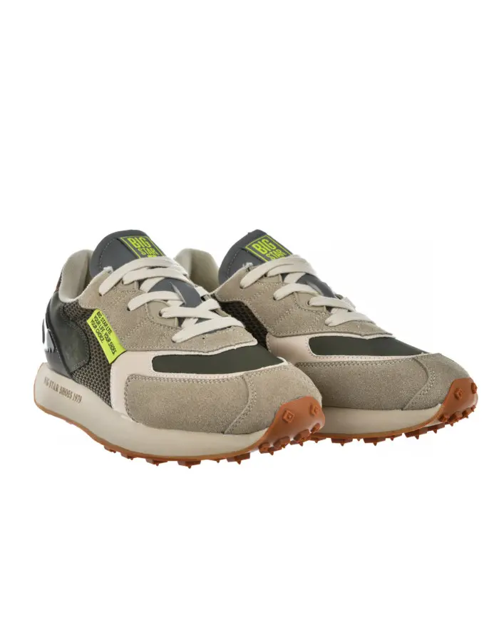 Big Star Męskie Sneakersy Big Jac NN174345 Brązowy | Sklep Monotox