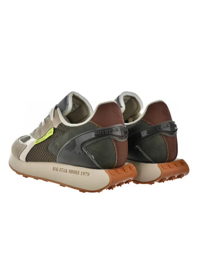 Big Star Męskie Sneakersy Big Jac NN174345 Brązowy | Sklep Monotox