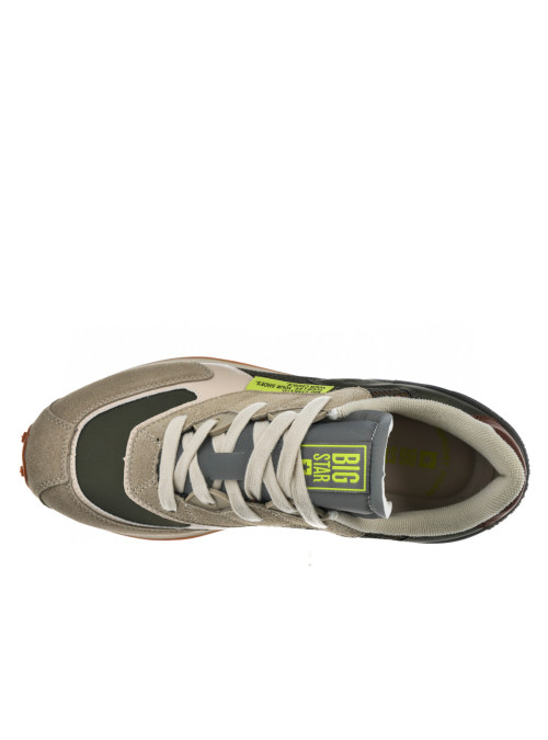 Big Star Męskie Sneakersy Big Jac NN174345 Brązowy | Sklep Monotox