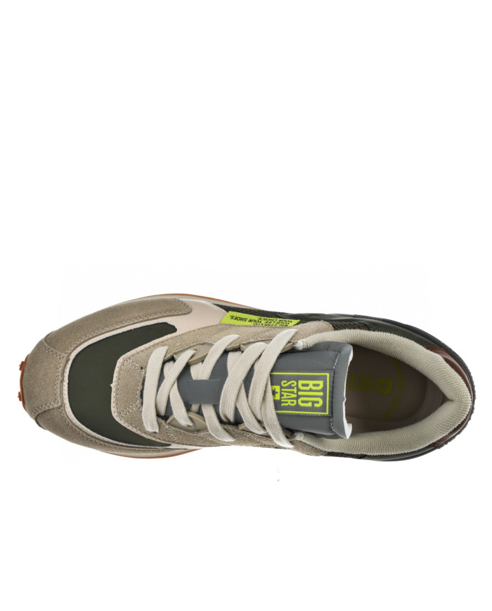 Big Star Męskie Sneakersy Big Jac NN174345 Brązowy | Sklep Monotox