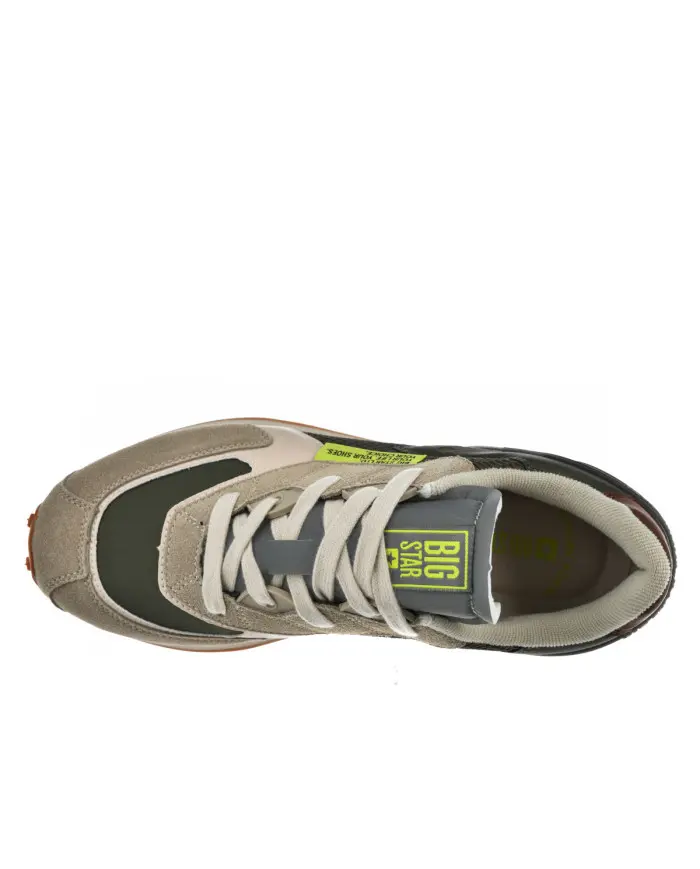 Big Star Męskie Sneakersy Big Jac NN174345 Brązowy | Sklep Monotox