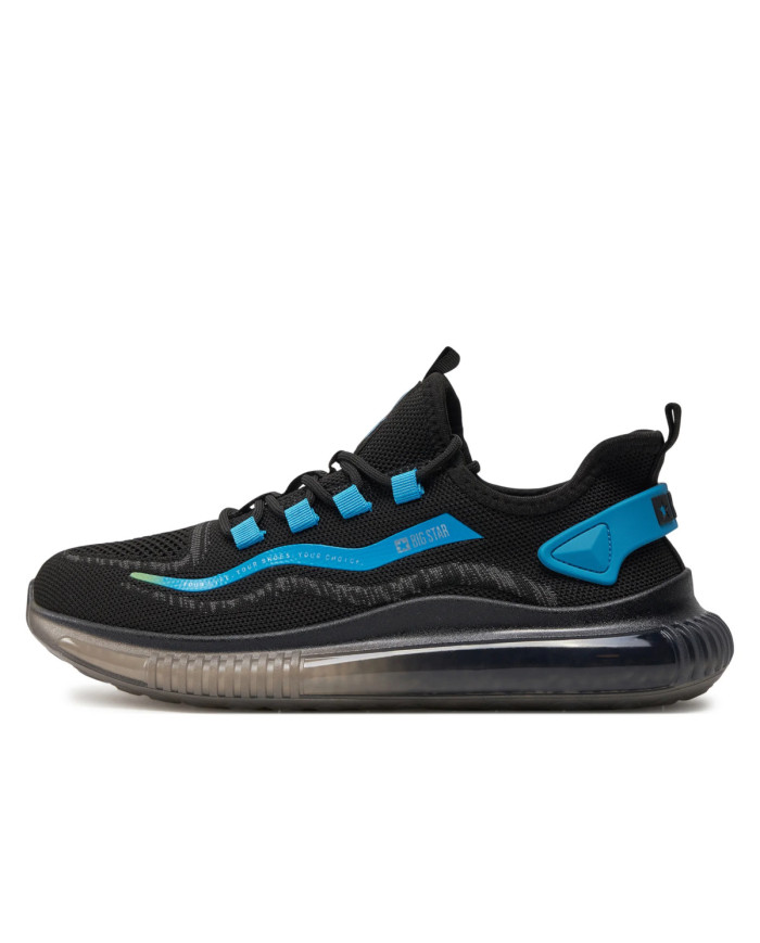 Big Star Męskie Sneakersy Big Top NN174450 Czarny | Sklep Monotox