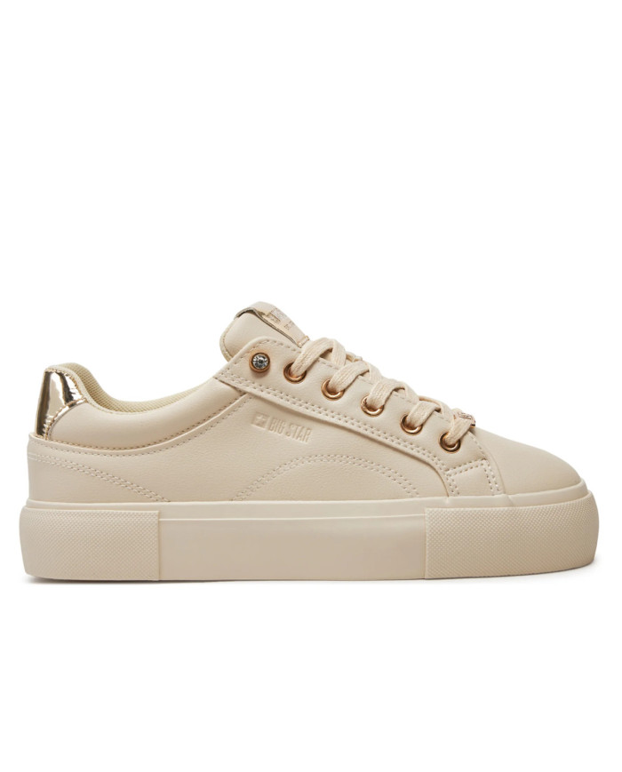 Big Star Damskie Sneakersy Big Top NN274210 Beżowy | Sklep Monotox