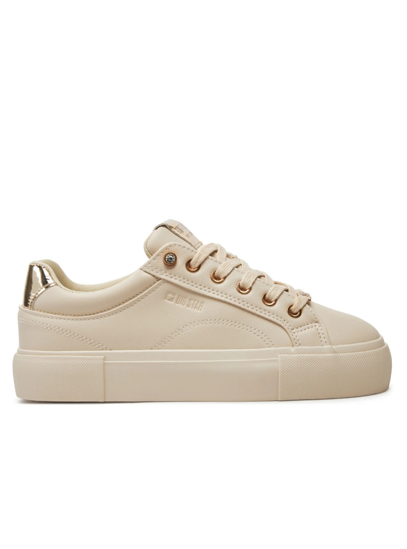 Big Star Damskie Sneakersy Big Top NN274210 Beżowy | Sklep Monotox