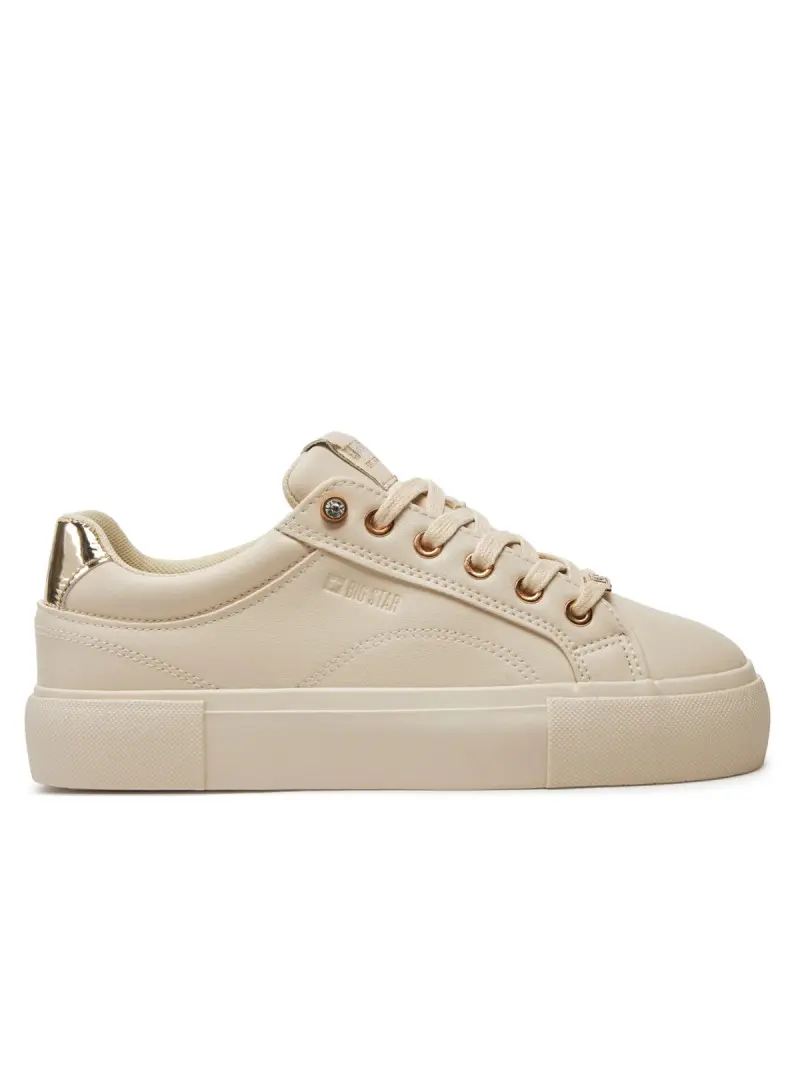 Big Star Damskie Sneakersy Big Top NN274210 Beżowy | Sklep Monotox