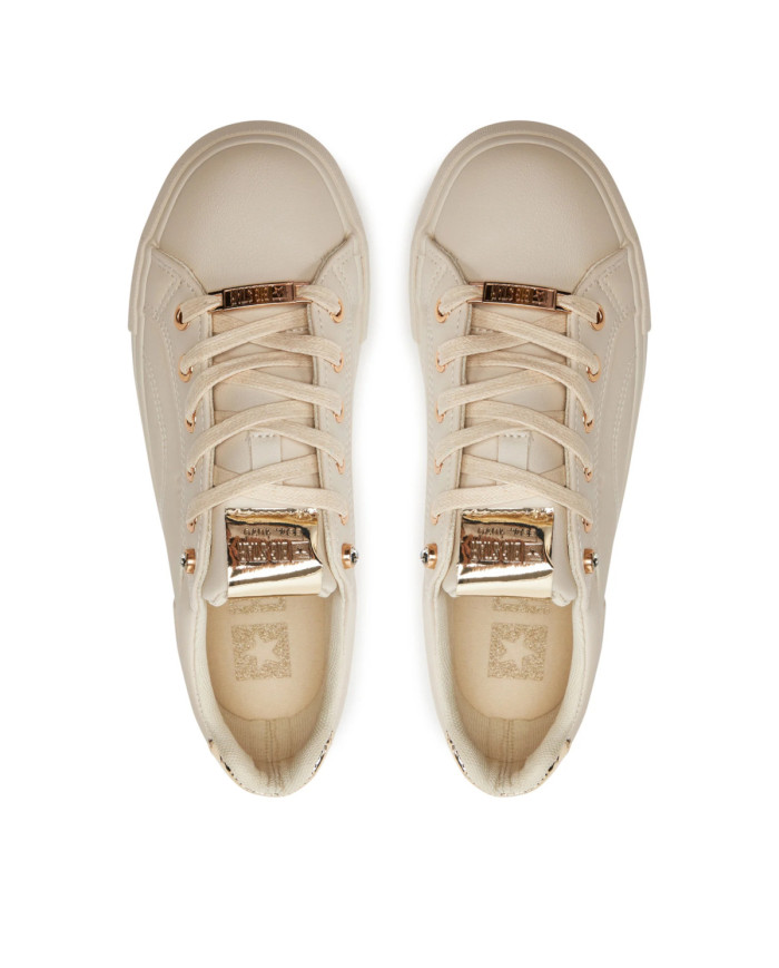 Big Star Damskie Sneakersy Big Top NN274210 Beżowy | Sklep Monotox