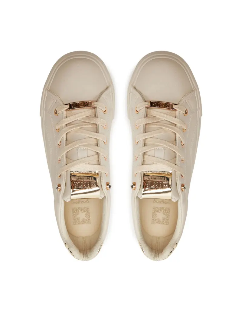 Big Star Damskie Sneakersy Big Top NN274210 Beżowy | Sklep Monotox