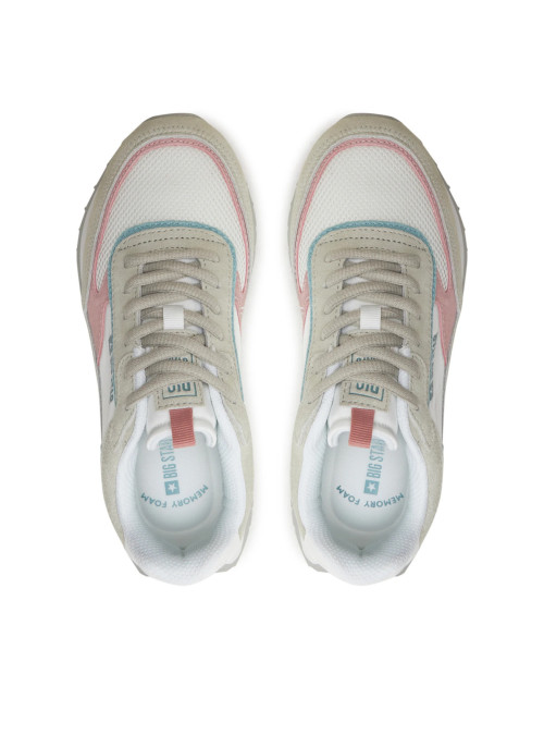 Big Star Damskie Sneakersy Big Jac NN274690 Beżowy | Sklep Monotox