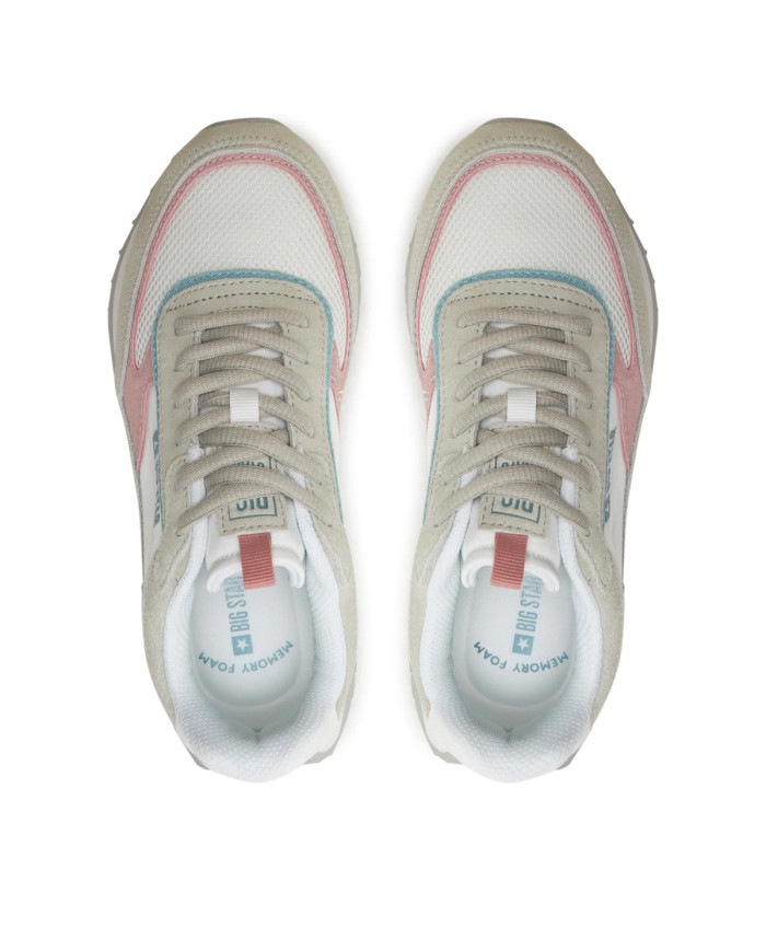Big Star Damskie Sneakersy Big Jac NN274690 Beżowy | Sklep Monotox