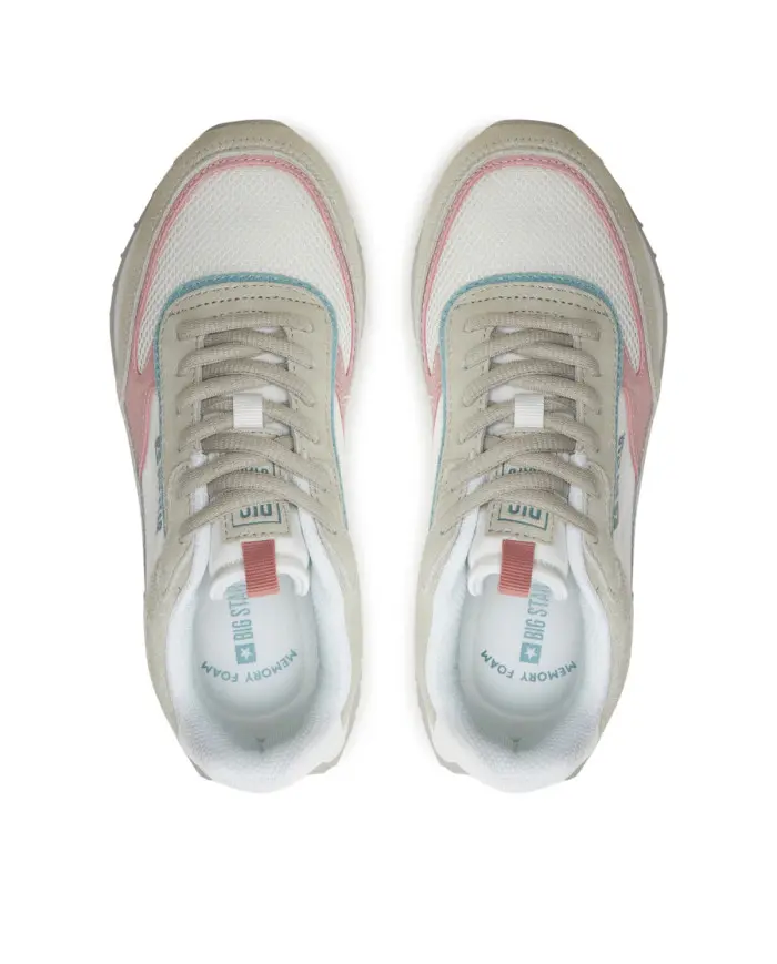 Big Star Damskie Sneakersy Big Jac NN274690 Beżowy | Sklep Monotox