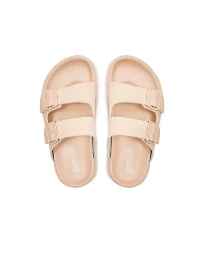 Big Star Damskie Klapki Big Yan NN274A753 Różowy | Sklep Monotox