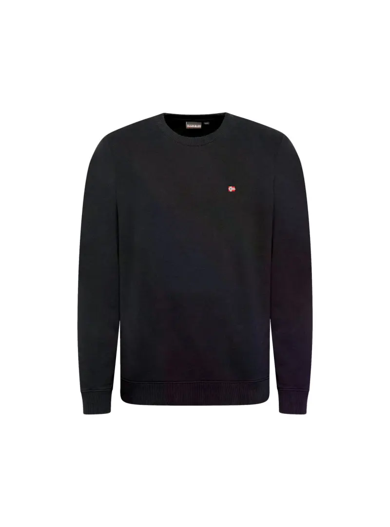 Napapijri Męska Bluza Balis Crew 1 NP0A4FQW041 Czarny | Sklep Monotox