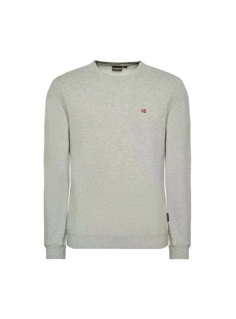 Napapijri Męska Bluza Balis Crew 1 NP0A4FQW160 Szary | Sklep Monotox