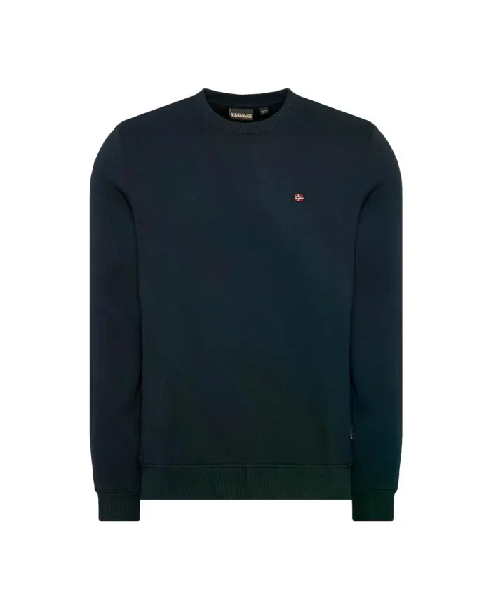 Napapijri Męska Bluza Balis Crew 1 NP0A4FQW176 Granatowy | Sklep Monotox