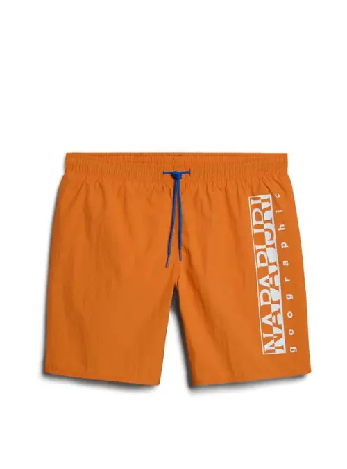 Napapijri Męskie Szorty V-box NP0A4GAHA1Z Pomarańczowy | Sklep Monotox