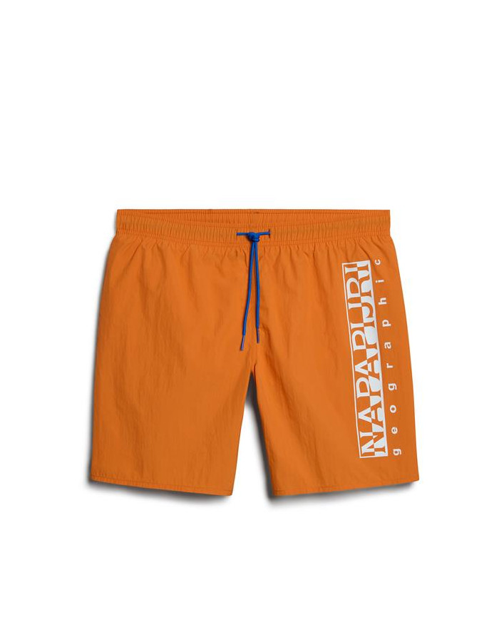 Napapijri Męskie Szorty V-box NP0A4GAHA1Z Pomarańczowy | Sklep Monotox