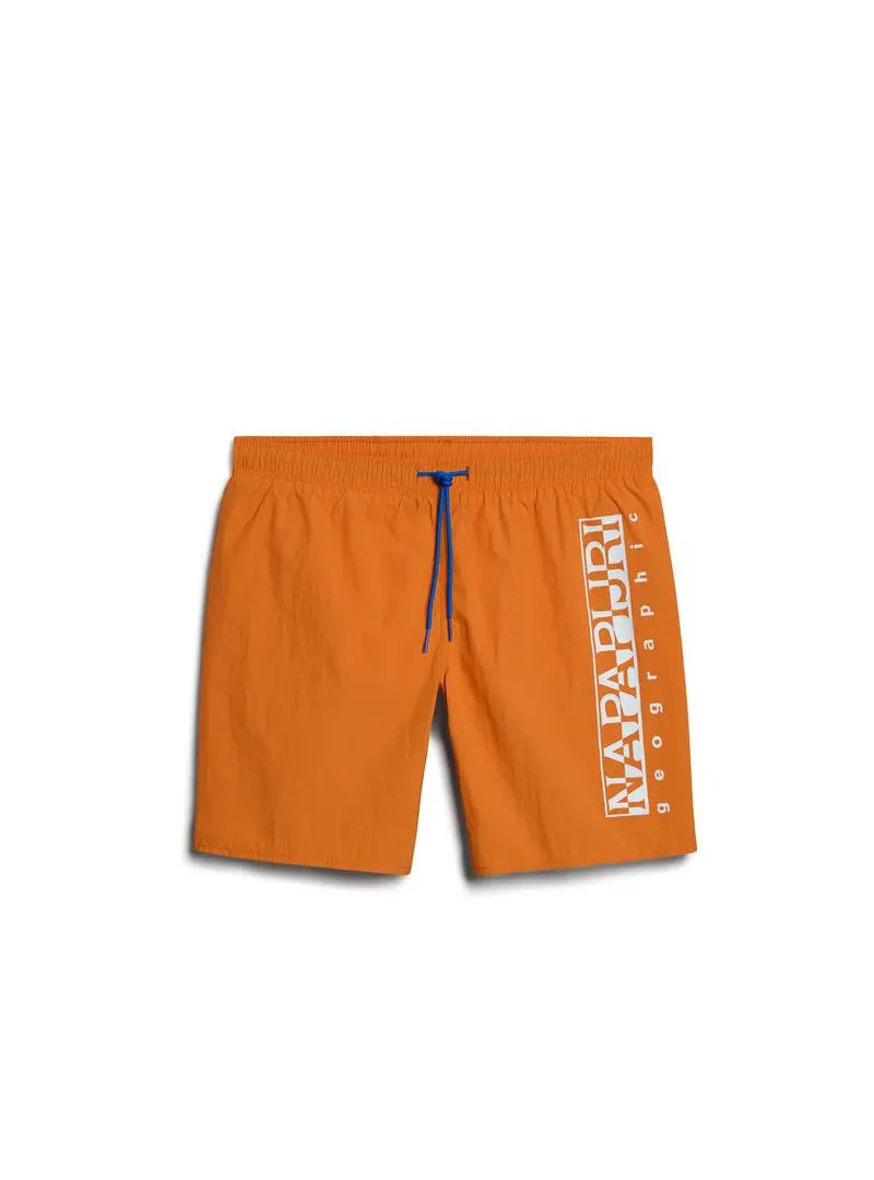 Napapijri Męskie Szorty V-box NP0A4GAHA1Z Pomarańczowy | Sklep Monotox
