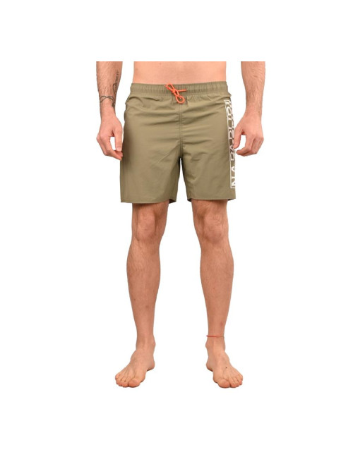 Napapijri Męskie Szorty V-box Lichen NP0A4GAHGAE Zielony | Sklep Monotox