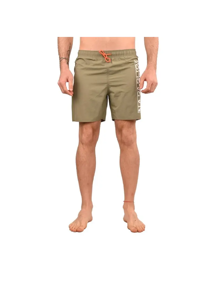 Napapijri Męskie Szorty V-box Lichen NP0A4GAHGAE Zielony | Sklep Monotox