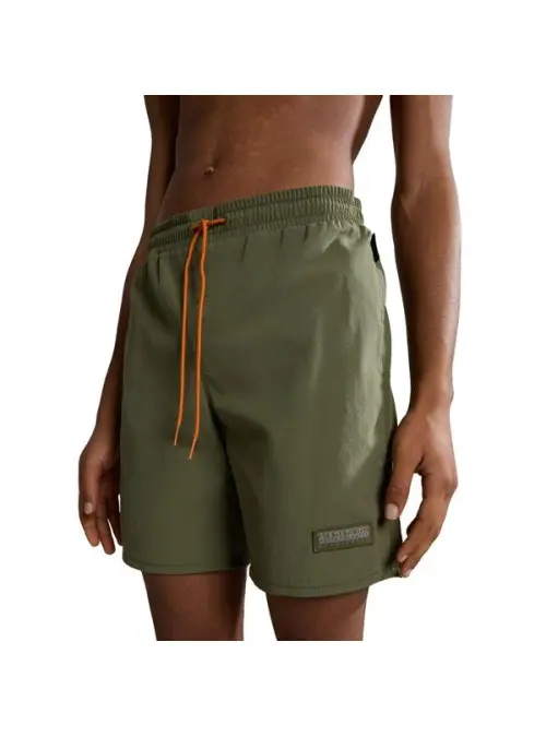 Napapijri Męskie Szorty V-morgex NP0A4GAIGAE Zielony | Sklep Monotox