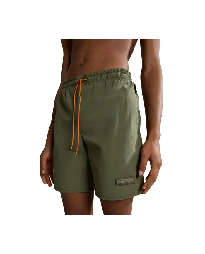 Napapijri Męskie Szorty V-morgex NP0A4GAIGAE Zielony | Sklep Monotox