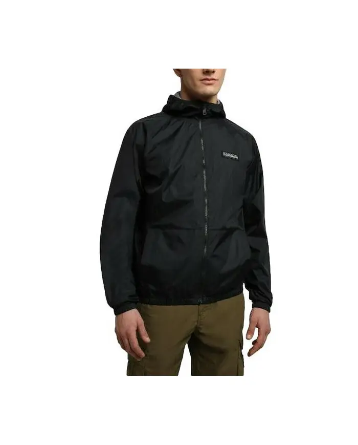 Napapijri Męska Kurtka A-morgex NP0A4GAR041 Czarny | Sklep Monotox