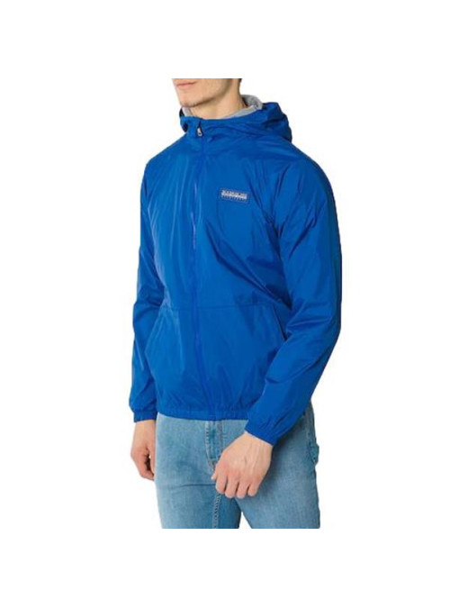 Napapijri Męska Bluza A-morgex Blu Mazarin NP0A4GARB5A Niebieski | Sklep Monotox