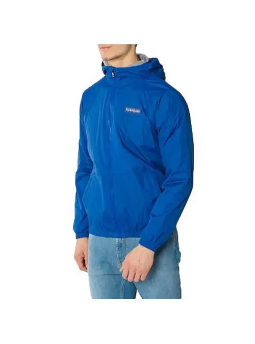 Napapijri Męska Bluza A-morgex Blu Mazarin NP0A4GARB5A Niebieski | Sklep Monotox