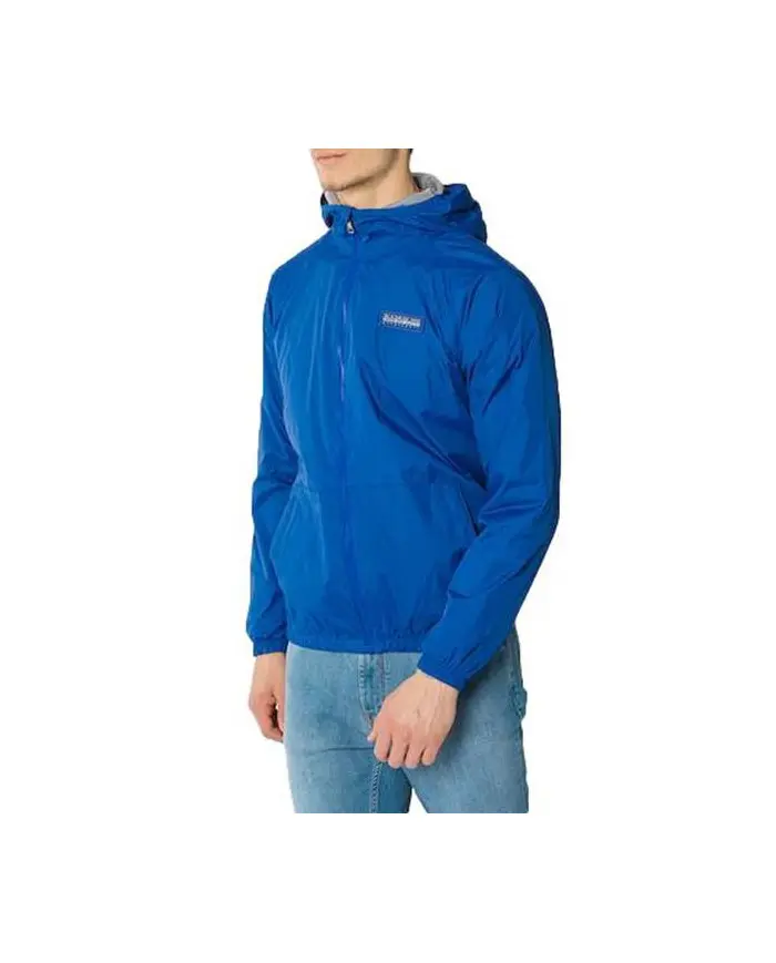 Napapijri Męska Bluza A-morgex Blu Mazarin NP0A4GARB5A Niebieski | Sklep Monotox