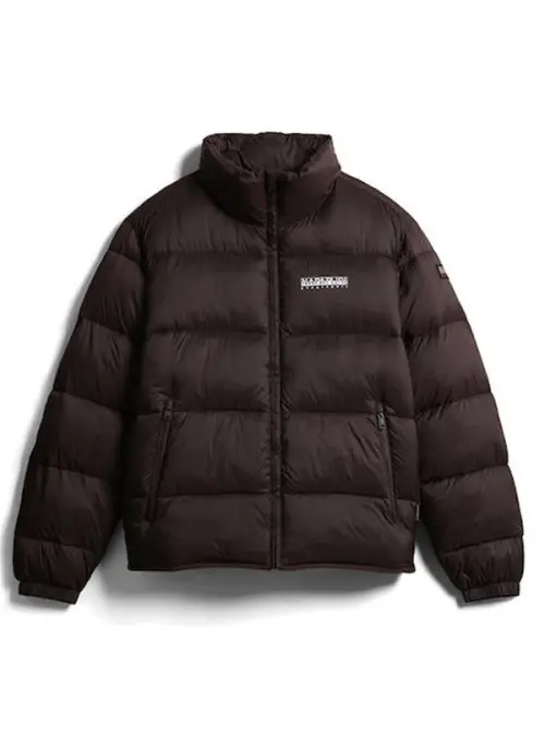 Napapijri Męska Kurtka A-suomi 3 NP0A4GJFWA9 Brązowy | Sklep Monotox
