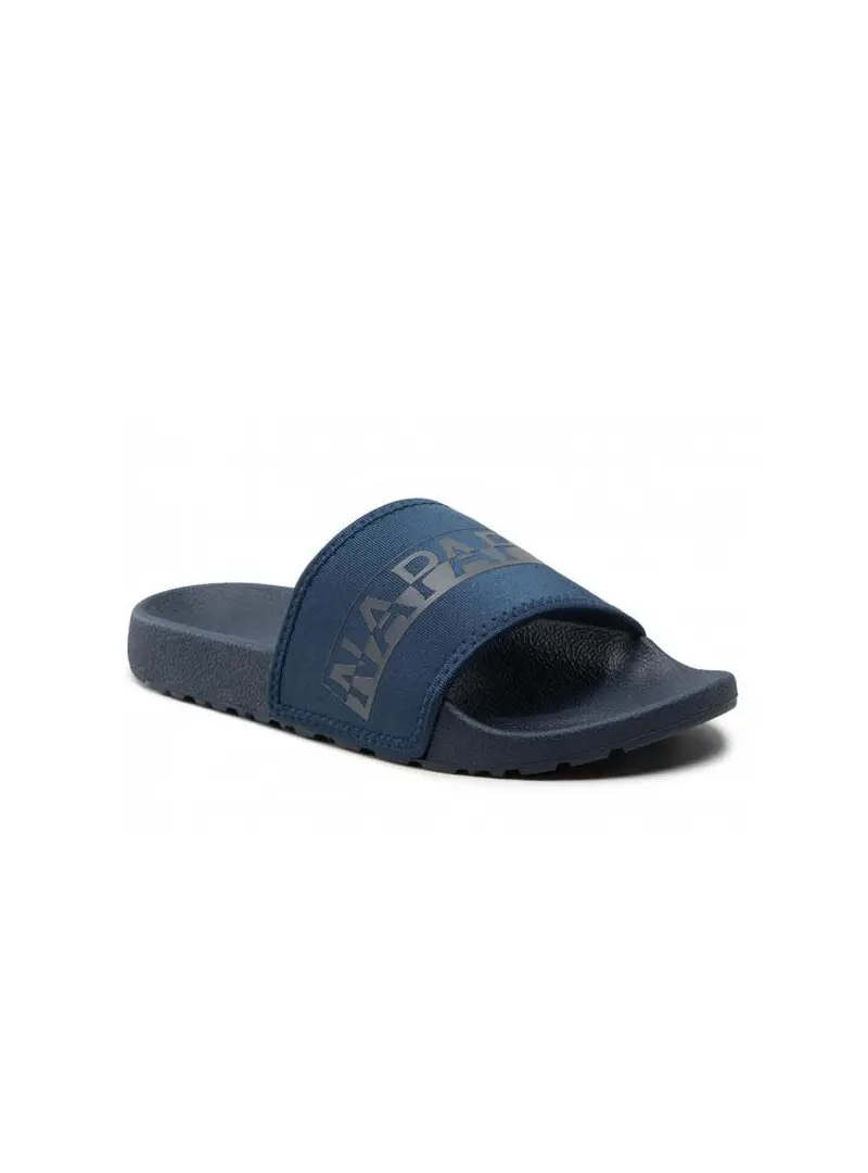 Napapijri Męskie Klapki Stream Slide NP0A4GRY176 Blue Marine | Sklep Monotox