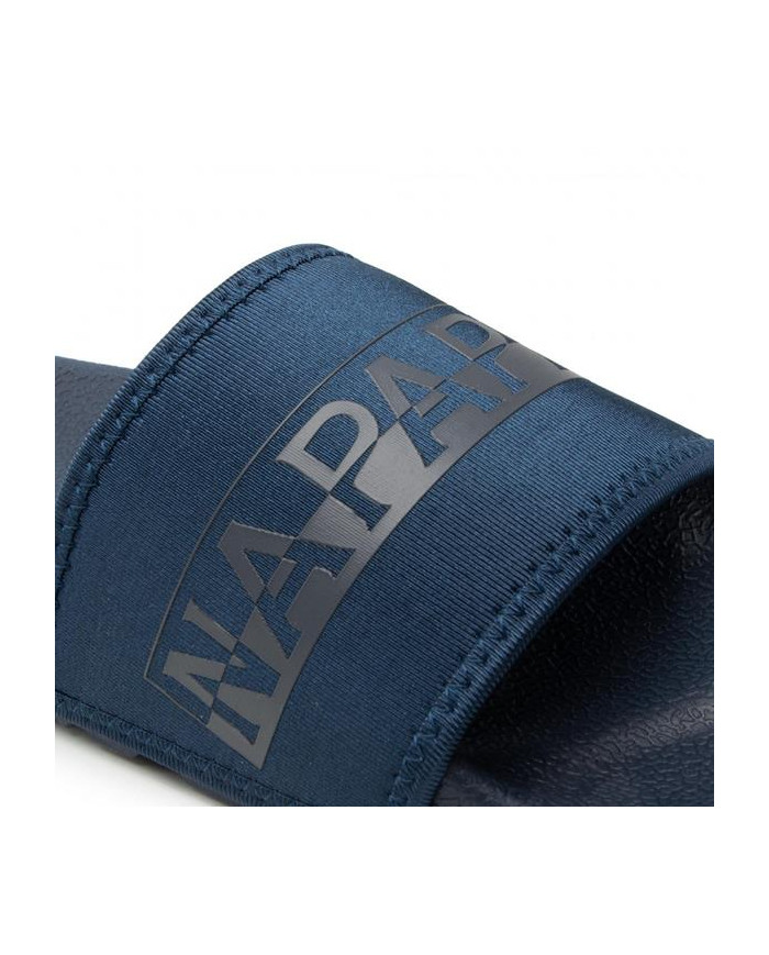 Napapijri Męskie Klapki Stream Slide NP0A4GRY176 Blue Marine | Sklep Monotox
