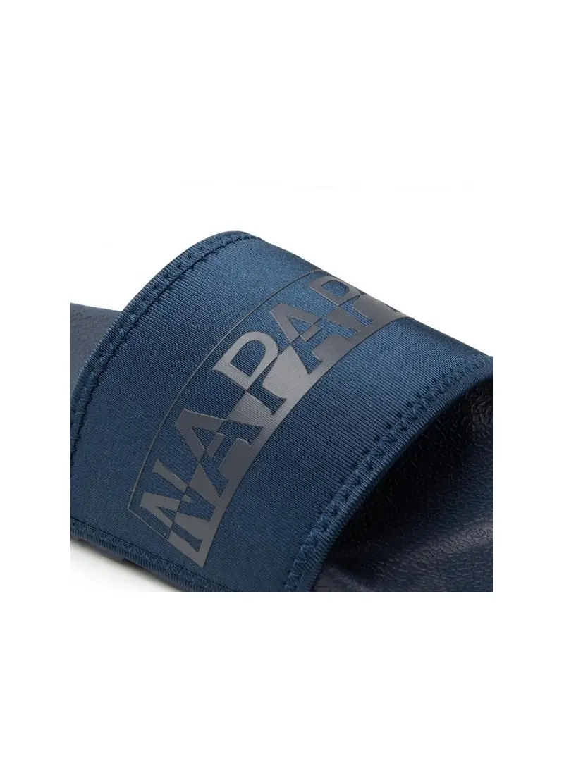 Napapijri Męskie Klapki Stream Slide NP0A4GRY176 Blue Marine | Sklep Monotox