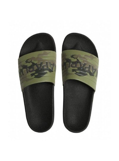 Napapijri Męskie Klapki Stream Slide NP0A4GRZFC1 Green Camo | Sklep Monotox
