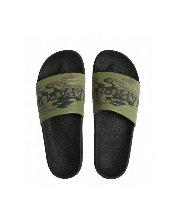Napapijri Męskie Klapki Stream Slide NP0A4GRZFC1 Green Camo | Sklep Monotox