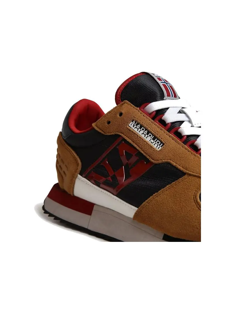 Napapijri Męskie Sneakersy Virtus NP0A4GTK9041 Brązowy | Sklep Monotox