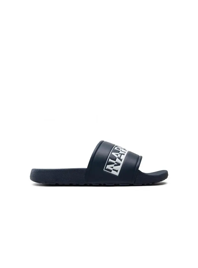 Napapijri Męskie Klapki Stream Slide NP0A4GTW176 Blue Marine | Sklep Monotox