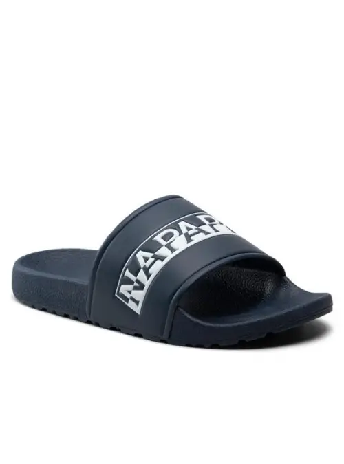 Napapijri Męskie Klapki Stream Slide NP0A4GTW176 Blue Marine | Sklep Monotox