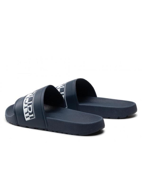 Napapijri Męskie Klapki Stream Slide NP0A4GTW176 Blue Marine | Sklep Monotox