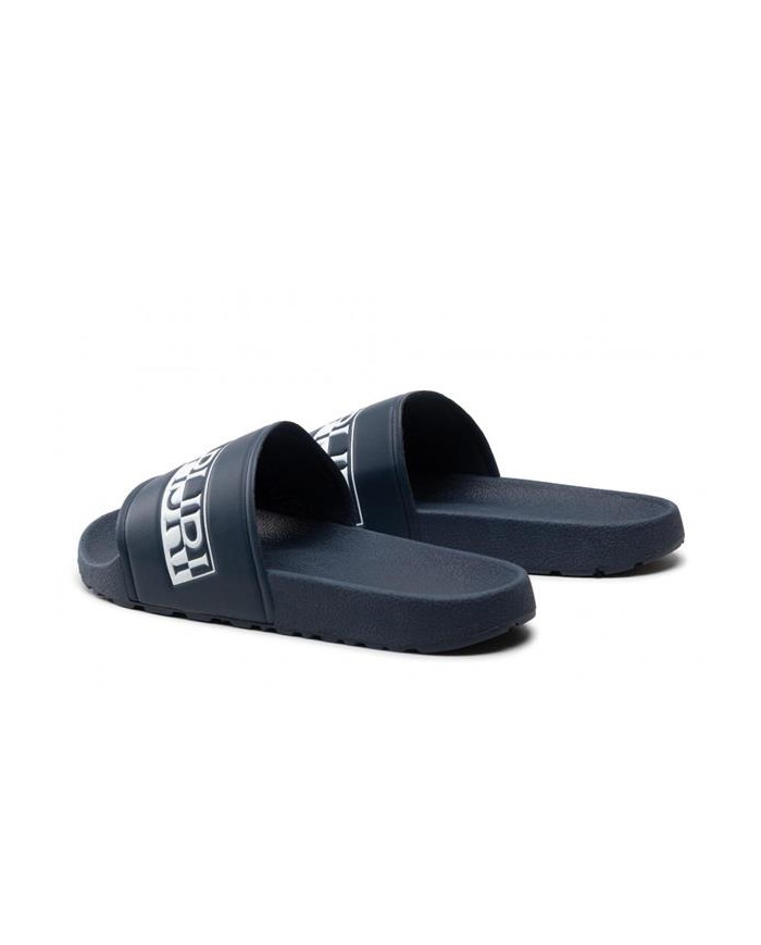 Napapijri Męskie Klapki Stream Slide NP0A4GTW176 Blue Marine | Sklep Monotox