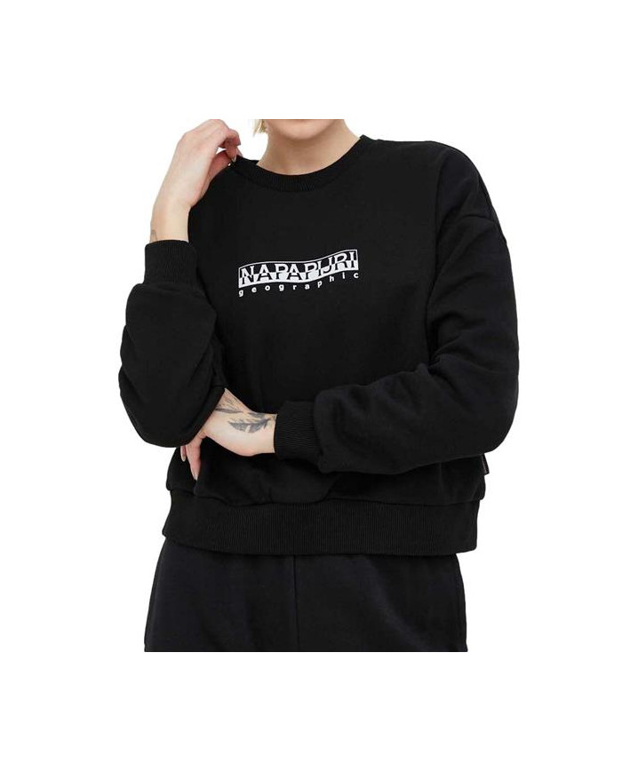 Napapijri Damska Bluza B-box W C S NP0A4GXT041 Czarny | Sklep Monotox