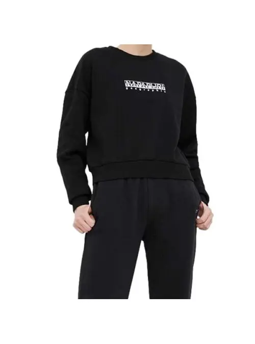 Napapijri Damska Bluza B-box W C S NP0A4GXT041 Czarny | Sklep Monotox