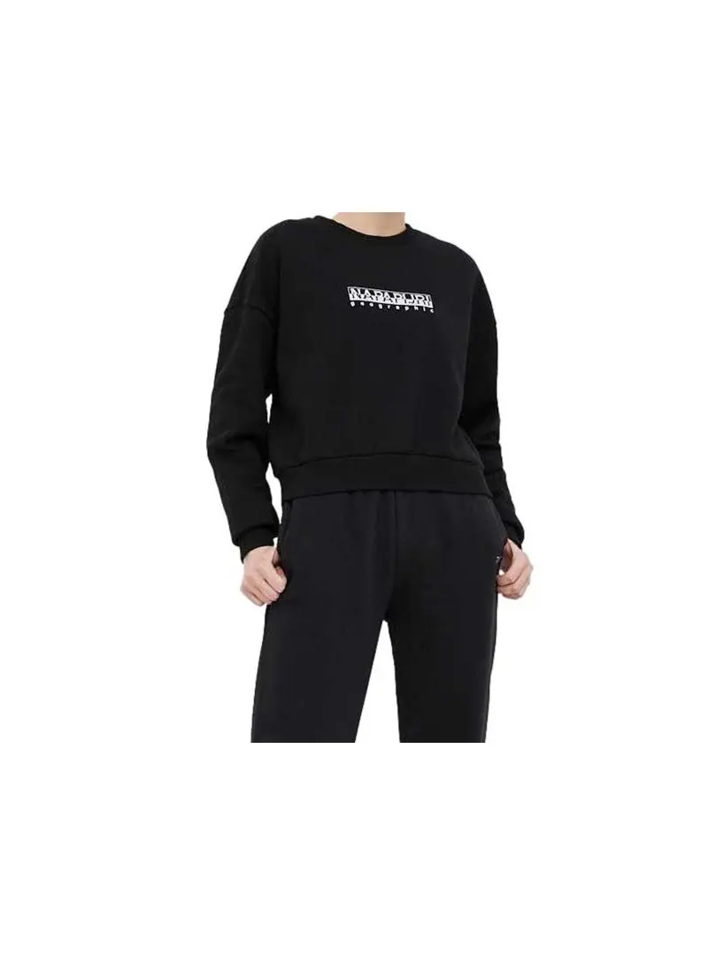 Napapijri Damska Bluza B-box W C S NP0A4GXT041 Czarny | Sklep Monotox