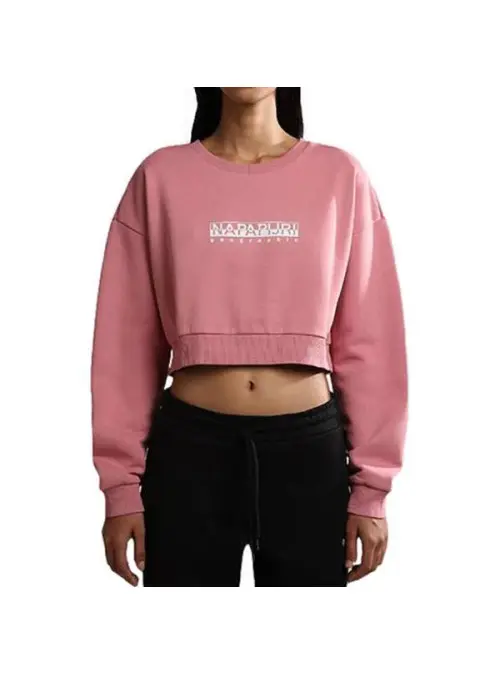 Napapijri Damska Bluza B-box W C S NP0A4GXTPB1 Różowy | Sklep Monotox