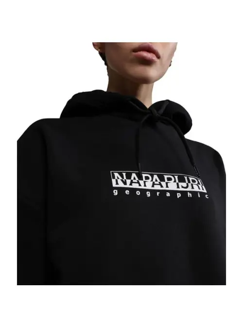 Napapijri Damska Bluza B-box W H S NP0A4GXU041 Czarny | Sklep Monotox